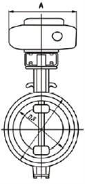 D972X電動(dòng)對(duì)夾式單偏心軟密封蝶閥產(chǎn)品圖